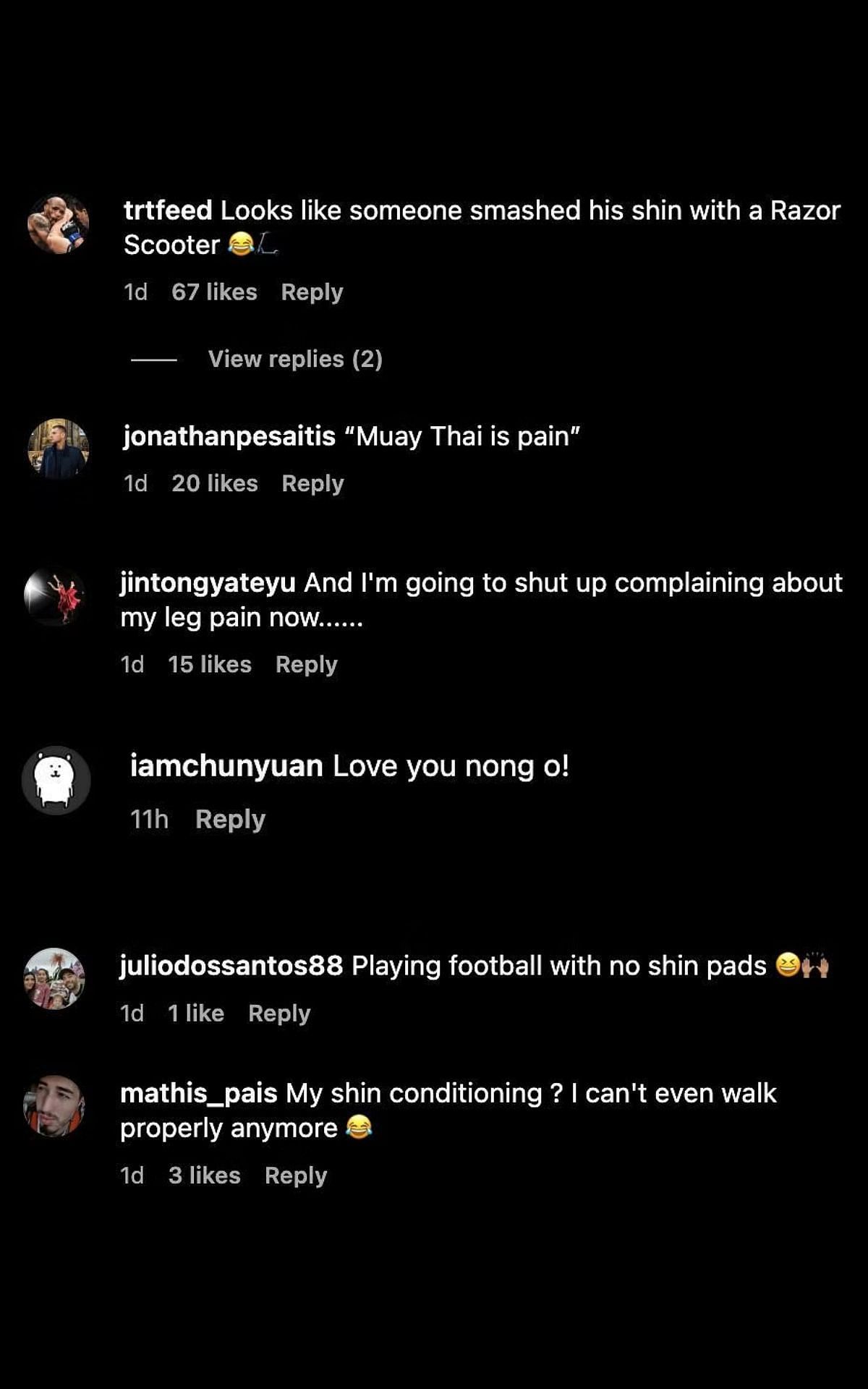 Comments on the video
